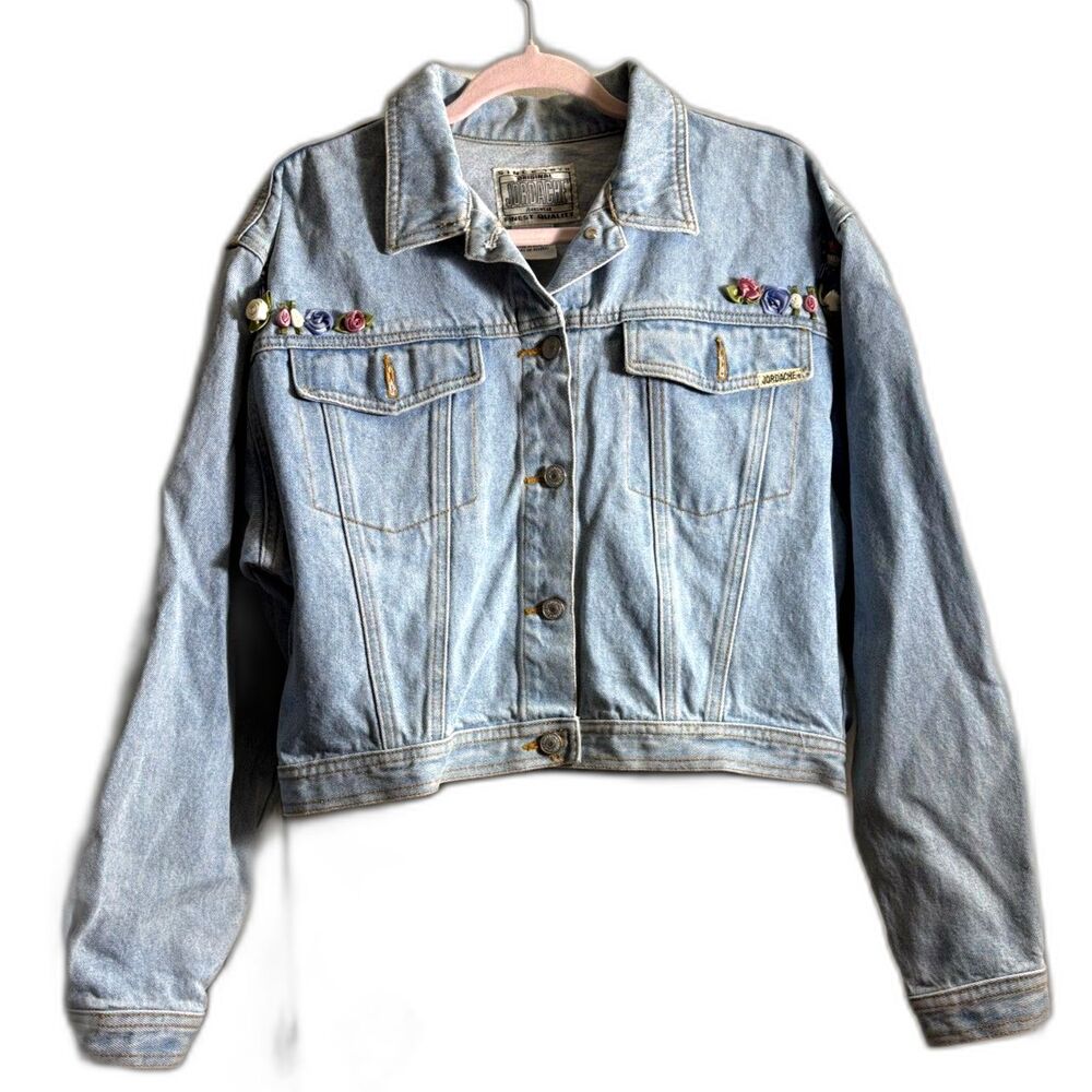 Women's Vintage Original Jordache Jeanswear Denim Jacket Size L